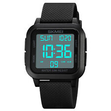 Relógio de pulso masculino esportivo militar digital quartzo cronógrafo impermeável LED comprar usado  Enviando para Brazil