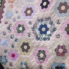 Patchwork quilt 1970s for sale  CARDIFF