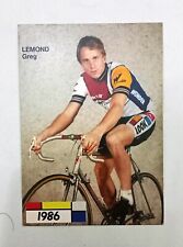 Cartolina ciclismo greg usato  Caserta