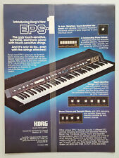 Usado, 1982 dirección asistida eléctrica portátil piano eléctrico teclado música revista anuncio impreso segunda mano  Embacar hacia Argentina