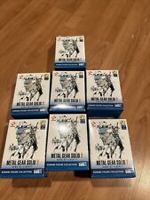 Lot Of 7 Metal Gear Solid 2 Sons Of Liberty Konami Figure Collection  for sale  Shipping to South Africa