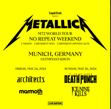 Metallica tickets münchen gebraucht kaufen  Demmin