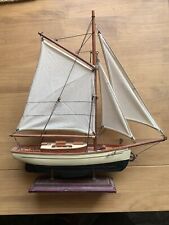Model wooden yacht for sale  WARLINGHAM