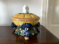 Minton majolica pigeon for sale  SALTBURN-BY-THE-SEA
