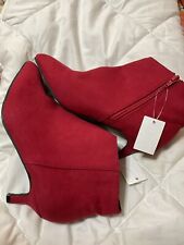 Ladies red boots for sale  BRIXHAM