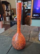 Orange textured vase d'occasion  Expédié en Belgium