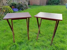 Folding wooden tables for sale  BEDFORD