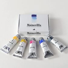 Conjunto de introdução de aquarela MaimeriBlu, 5 unidades, tubos de 12 ml comprar usado  Enviando para Brazil