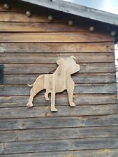 Staffy rustic wood for sale  BEXLEY