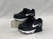 Usado, Zapatos Nike Air Max 90 LTR negros/blancos para bebé talla 5C (12-18 meses de antigüedad) segunda mano  Embacar hacia Argentina