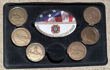 6 medalhões Veterans of Foreign Wars moedas de bronze muito bom estado série de colecionador comprar usado  Enviando para Brazil