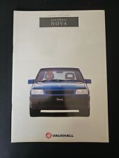 Vauxhall nova sri for sale  DROITWICH