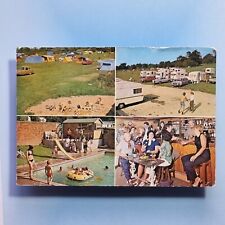 Ashbourne Hall Postcard C1965 Caravan Park Bar Pool Tents Camping Derbyshire for sale  Shipping to South Africa