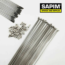 Sapim Leader Plain Silver Spokes and Silver Nipples for sale  Shipping to South Africa