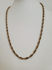 Vintage Gold Filled Multi Link Classic Twist Design Necklace - 24" Long for sale  Shipping to South Africa