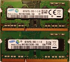 8 gb 2 x4 gb laptop memory for sale  Dearborn Heights