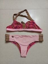 Maaji Bikini Swim Set Size Small Pink Leopard, used for sale  Shipping to South Africa