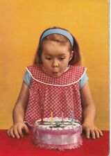 Cartolina fotografica bambina usato  Ticengo