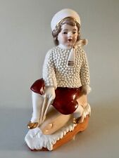 Antique porcelain figure d'occasion  Expédié en Belgium