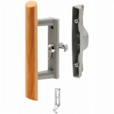 Prime-Line 14186 Wood Tone Steel Sliding Glass Door Security Latch 2''L x 5''W for sale  Shipping to South Africa