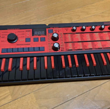 Teclado Vocoder sintetizador KORG microKORG modelo limitado negro y rojo de JP segunda mano  Embacar hacia Mexico
