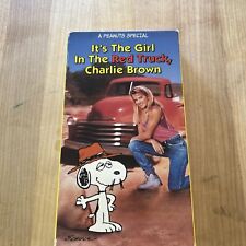 PEANUTS “It's The Girl In The Red Truck, Charlie Brown” (1988 VHS) Spike RARE for sale  Shipping to South Africa