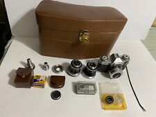 Carl Zeiss Camera Lot Elgeet Telephoto/Wide Angle Pro Tessar F=35mm/85mm/ for sale  Shipping to South Africa