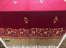 Kashmiri embroidered shawl for sale  CATTERICK GARRISON