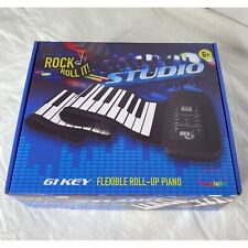 Piano de estudio Rock and Roll It. Teclado de piano flexible USB MIDI 61 teclas enrollable segunda mano  Embacar hacia Argentina