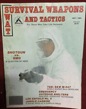 Raro Encuentro Revista de Armas y Tácticas de Supervivencia S.W.A.T Mayo 1983 Escopeta VS SMG, usado segunda mano  Embacar hacia Argentina