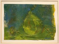 Original Abstract Irish Art Oil Painting PEAR by Irish Artist RAY GILLESPIE for sale  Shipping to South Africa