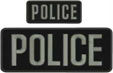 Police embroidery patches for sale  Compton