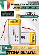 Batteria 702050 700mah usato  Italia