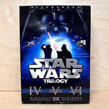 Conjunto de DVD Star Wars Trilogy (2008, conjunto de 6 discos) widescreen /testado e funcionando comprar usado  Enviando para Brazil