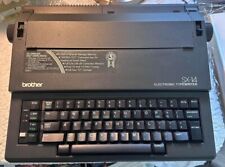 Máquina de escribir Brother SX-14 portátil eléctrica con cubierta probada funciona muy bien segunda mano  Embacar hacia Argentina