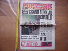 1971 journal popmusic d'occasion  Talant