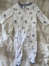 Used, mamas and papas zip up tractor sleepsuit  6-9 3-6 months  for sale  HEREFORD