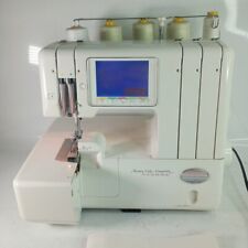 Janome Memory Craft Compulock  Sewing Machine Overlocker NO FOOT PEDAL , used for sale  Shipping to South Africa