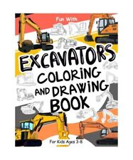 Excavators coloring and gebraucht kaufen  Trebbin