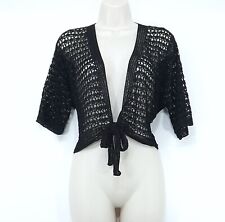 Debenhams black crochet for sale  RAMSGATE