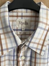 Viyella shirt brown for sale  AYLESBURY