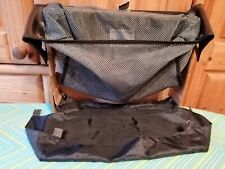 Rollator Mesh Bag Grey Reflectors Volito Stable Durable Black for sale  Shipping to South Africa