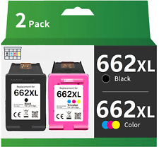Compatible para HP 662XL negro y cartuchos de tinta de color Deskjet 1015 1515 2515 2545, usado segunda mano  Embacar hacia Argentina