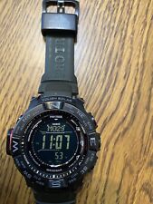 Relógio Casio Pro Trek masculino resistente solar tempo atômico 47mm PRW-3510Y-8 comprar usado  Enviando para Brazil