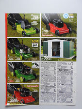 1992 Lawnmowers Hanseatic 1 Page Catalog Print Ad  for sale  Shipping to South Africa