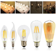 Lâmpadas E14 E27 LED vintage 2W 4W 6W 8W ST64 220V lâmpada globo de vela de filamento comprar usado  Enviando para Brazil