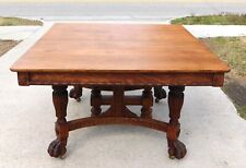 Square oak table for sale  Stantonsburg