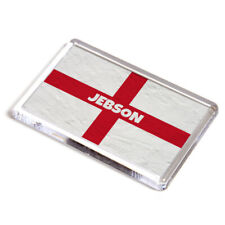 FRIDGE MAGNET - Jebson - St George Cross/England Flag - Surname Gift for sale  Shipping to South Africa