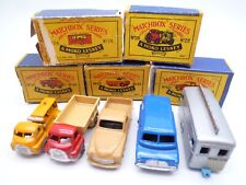 VINTAGE MOKO LESNEY COMMERCIAL LOT x5 BOXED: BEDFORD COMMER MOBILE CANTEEN 1950s for sale  Shipping to South Africa