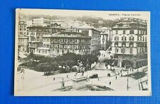 Cartolina genova piazza usato  L Aquila